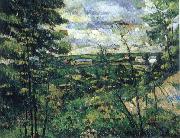 Paul Cezanne oise valley France oil painting artist